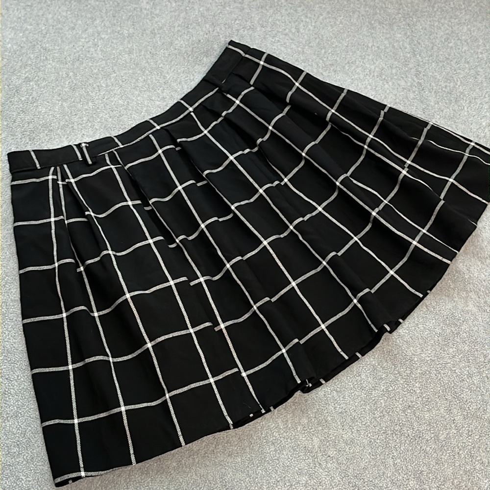Hot Topic Pleated Mini Skirt Large Preppy Plaid Grunge Academia Bratz Punk